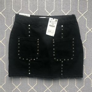 Zara Rocky Stud Mini Skirt (Size M)